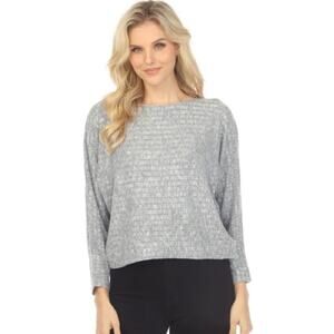 CALME BY JOHNNY WAS Dolman Sleeve Cozy Top, Size M, New with Tag MSRP $138